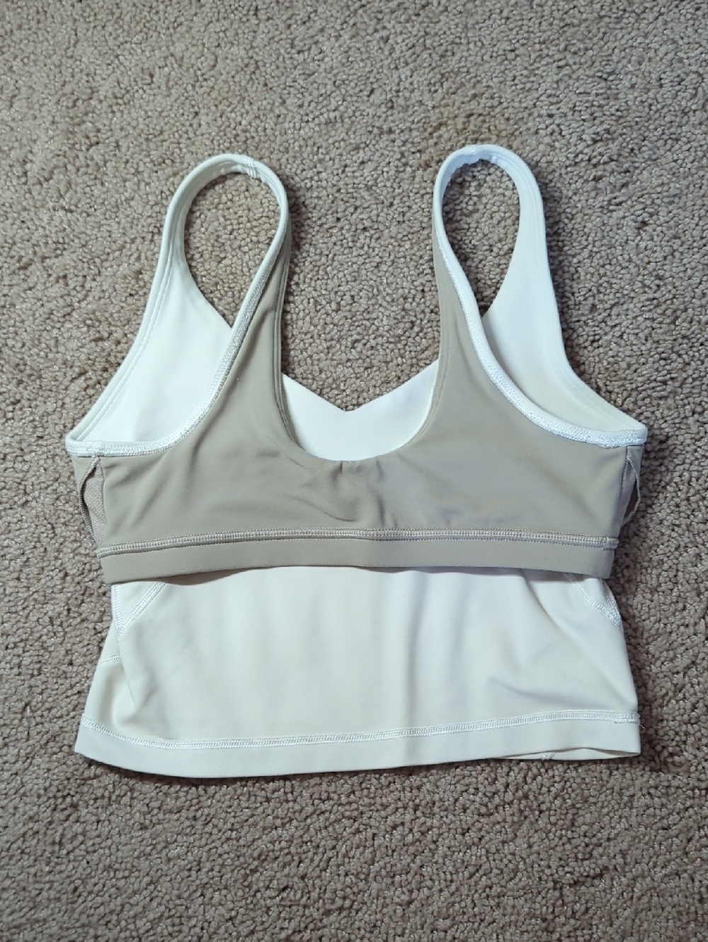 Lululemon Align White Tank Top For Yoga And Gym - Picture 5 of 6